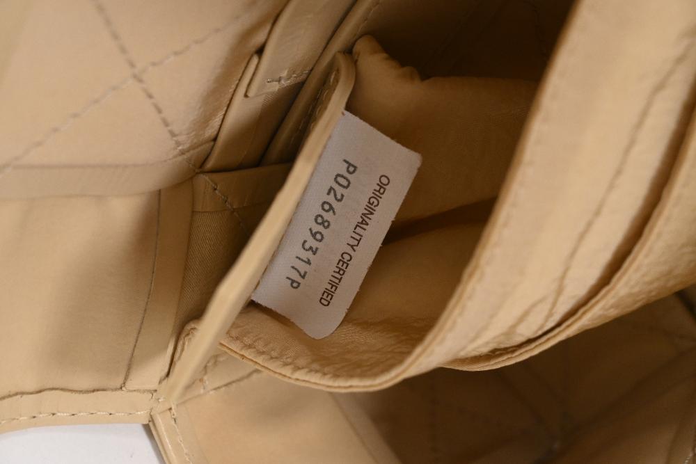 Nude Leather Bottega Veneta Shoulder Bag