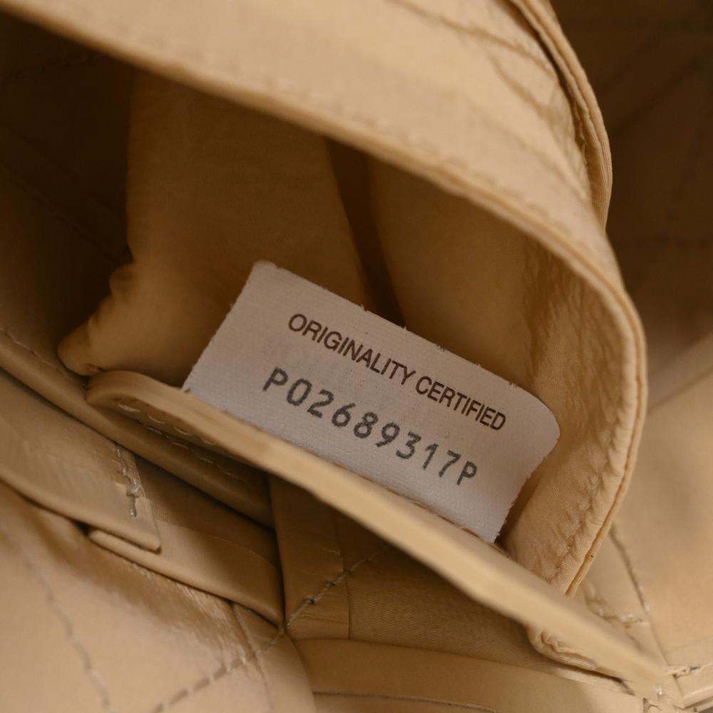 Nude Leather Bottega Veneta Shoulder Bag