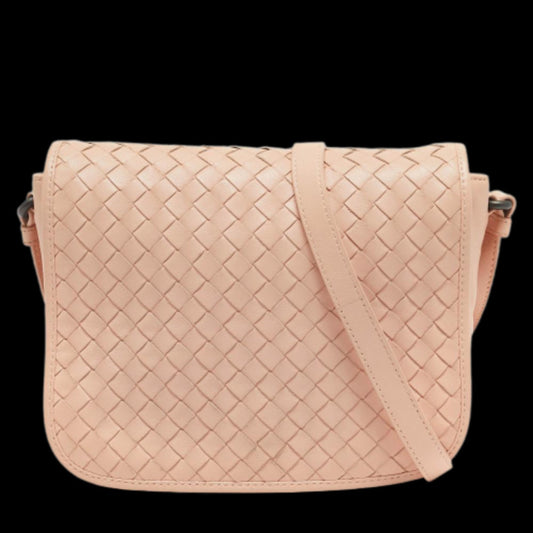 Orange Leather Bottega Veneta Crossbody Bag