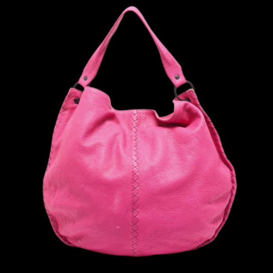 Pink Leather Bottega Veneta Handbag