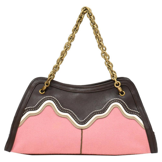 Pink Leather Bottega Veneta Shoulder Bag