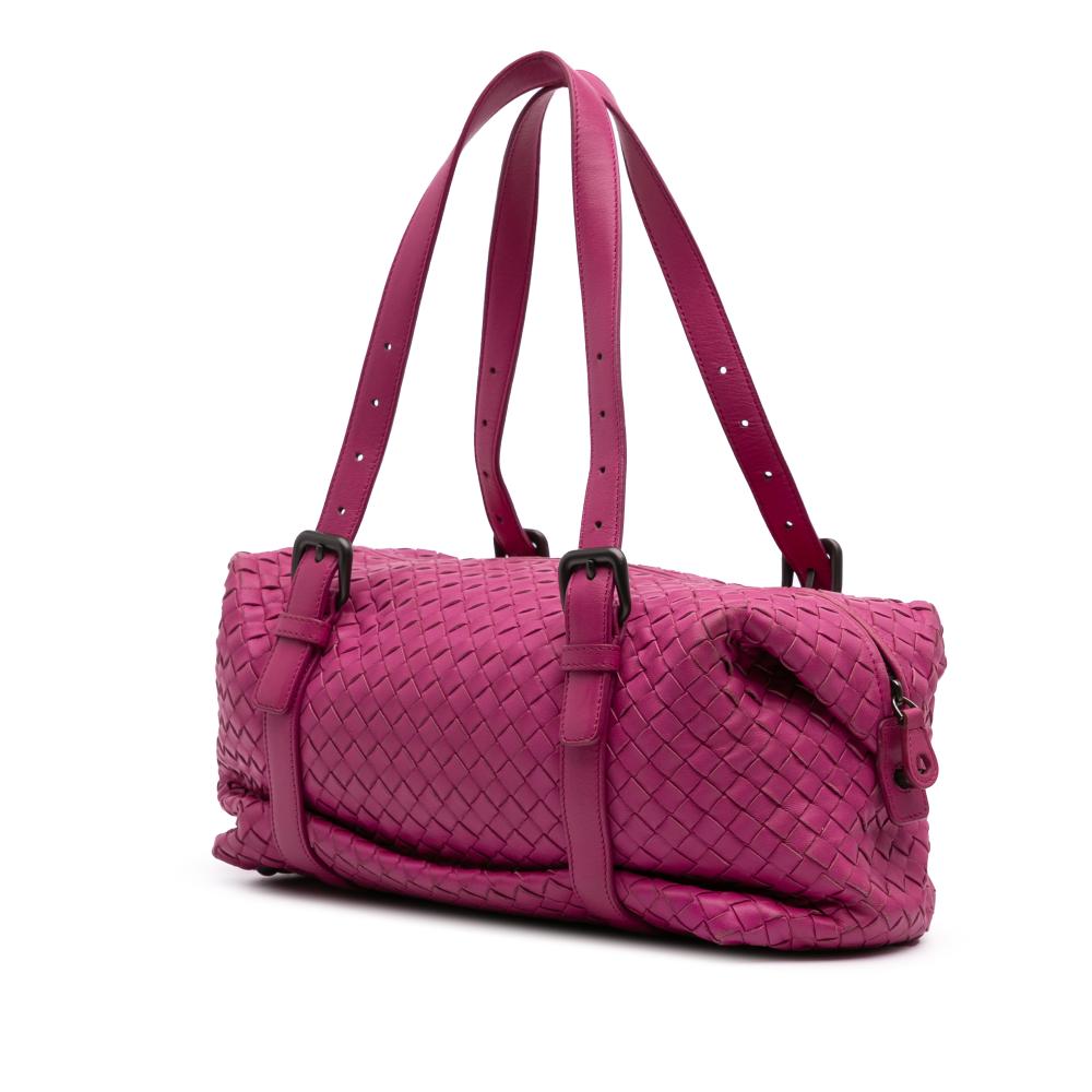 Pink Leather Bottega Veneta Shoulder Bag