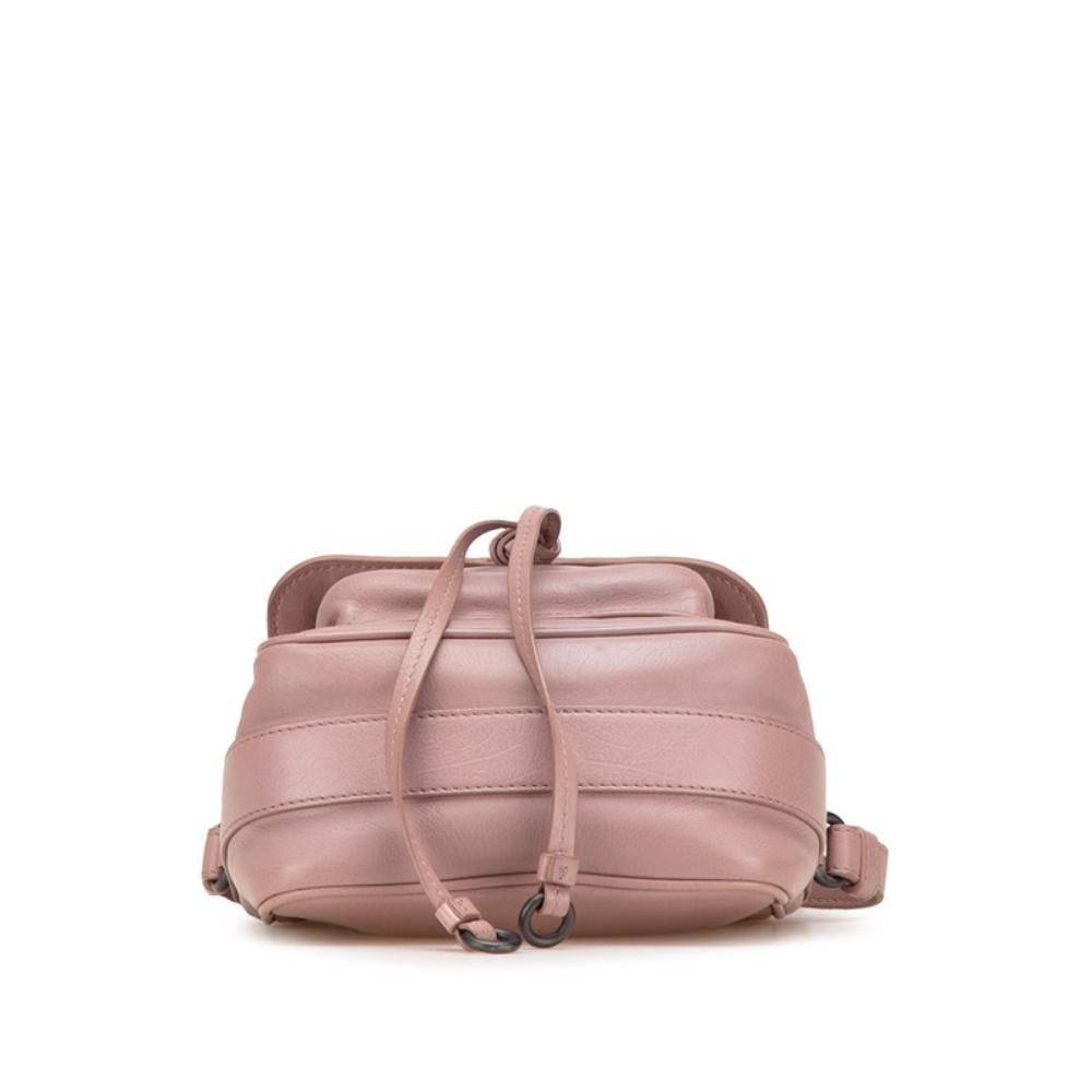Pink Leather Bottega Veneta Crossbody Bag