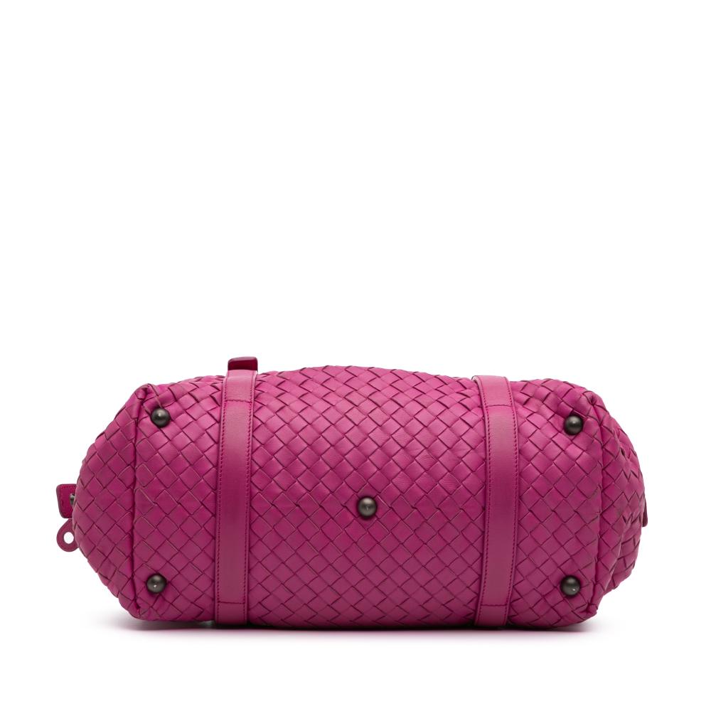 Pink Leather Bottega Veneta Shoulder Bag