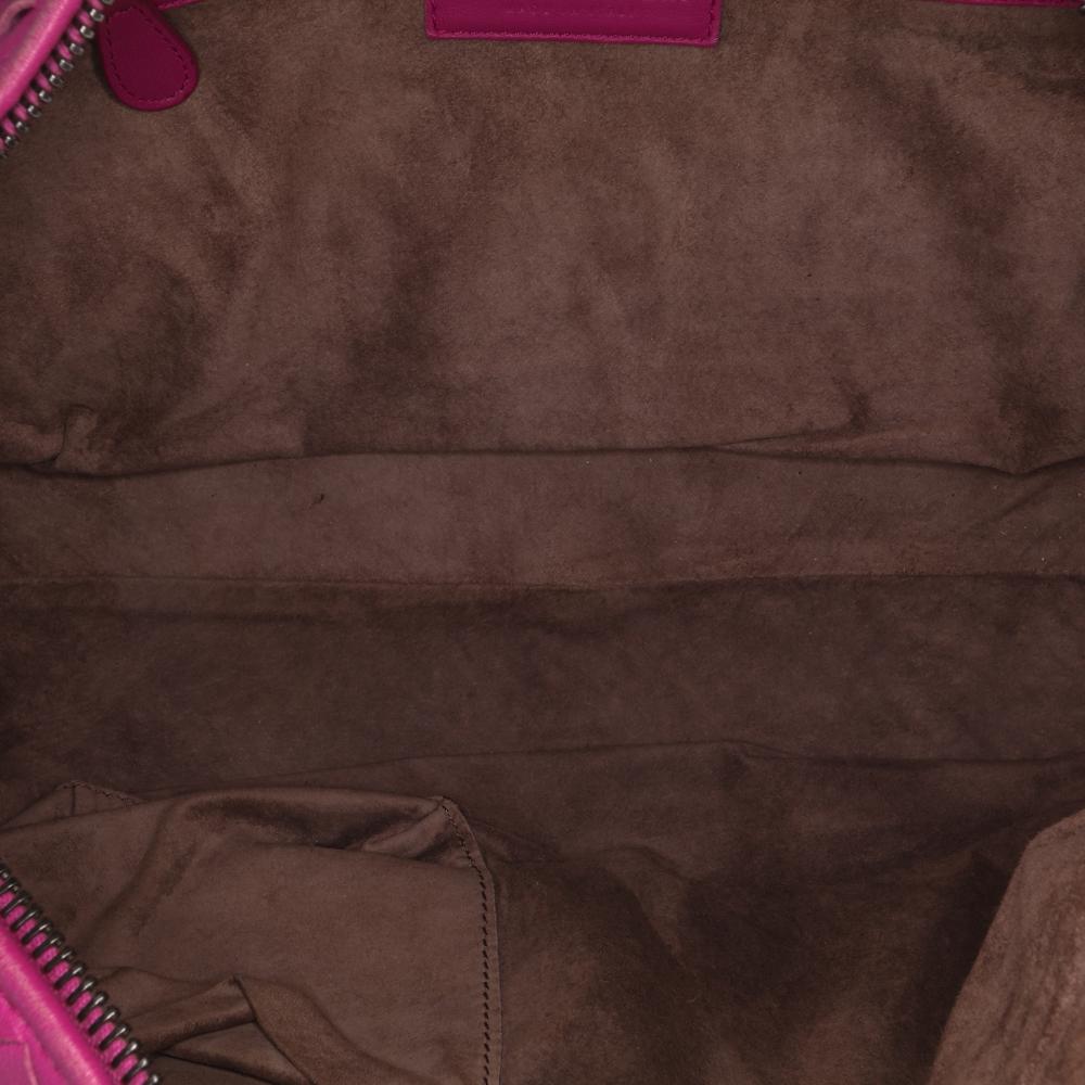 Pink Leather Bottega Veneta Shoulder Bag