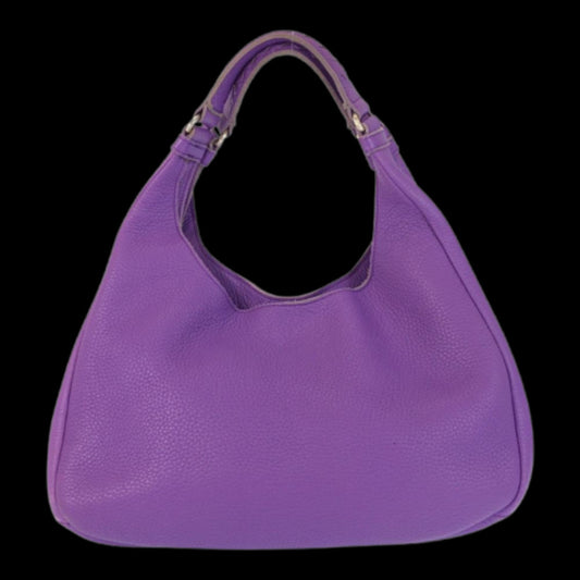 Purple Leather Bottega Veneta Shoulder Bag