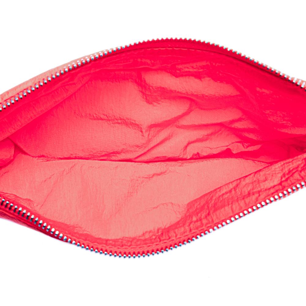 Red Nylon Bottega Veneta Padded Cassette Bag