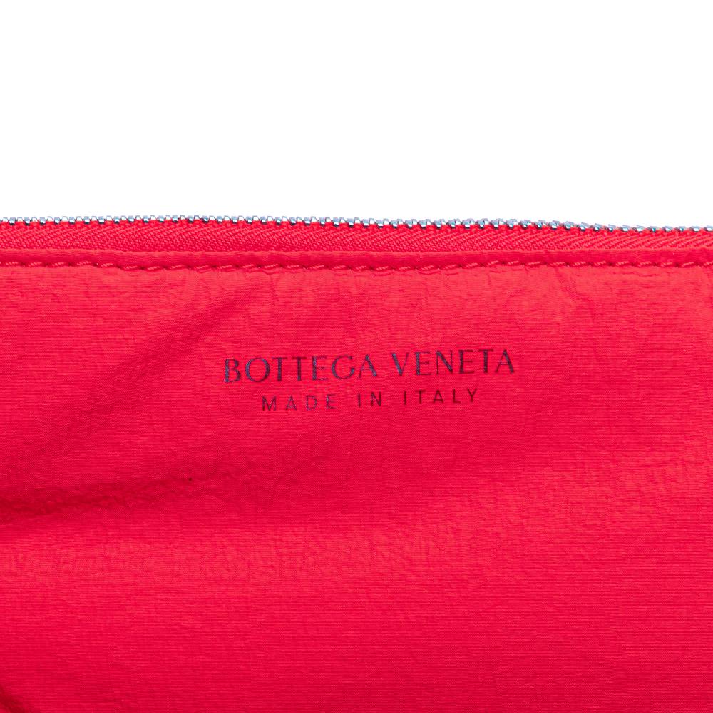 Red Nylon Bottega Veneta Padded Cassette Bag