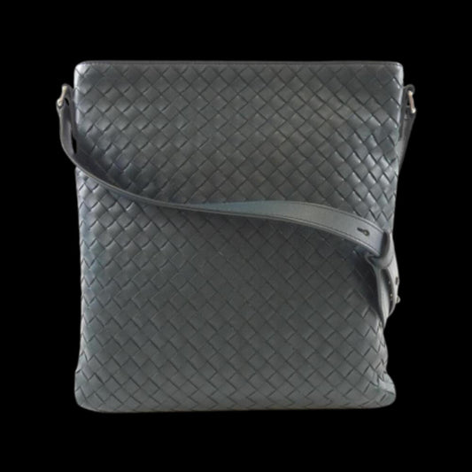 Silver Leather Bottega Veneta Shoulder Bag