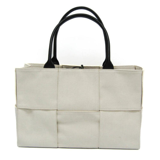 White Canvas Bottega Veneta Tote