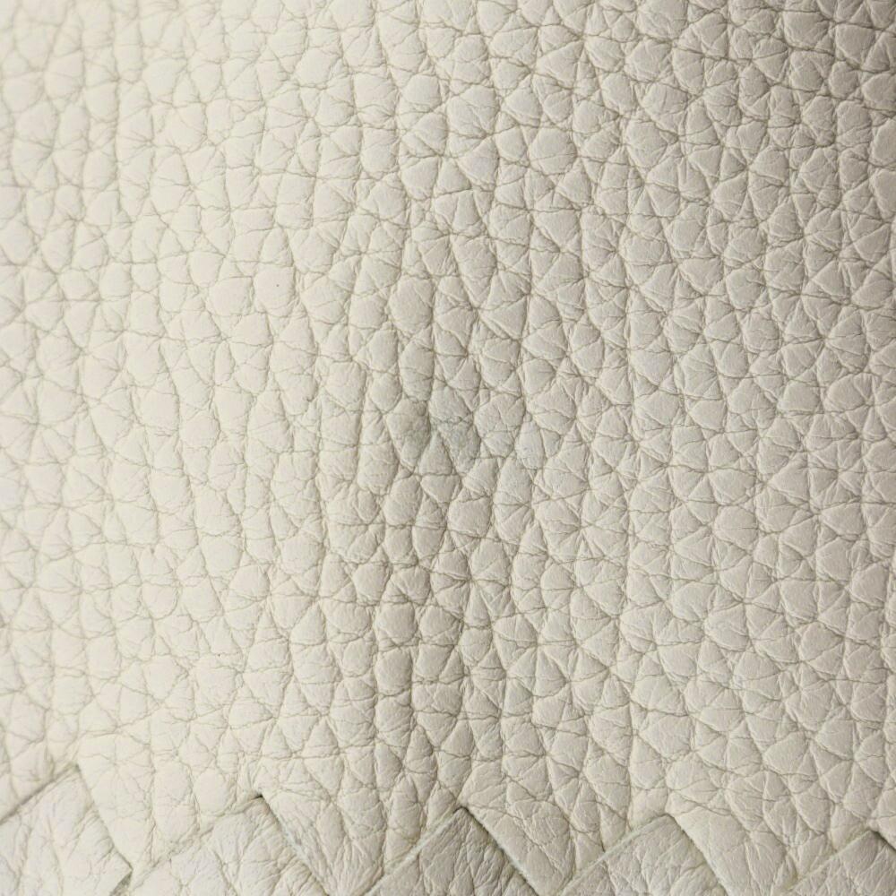 White Leather Bottega Veneta Crossbody Bag