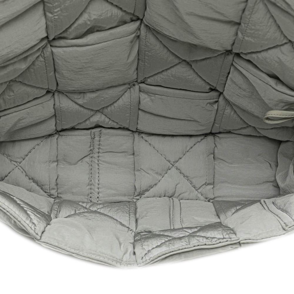White Nylon Bottega Veneta Padded Cassette Bag