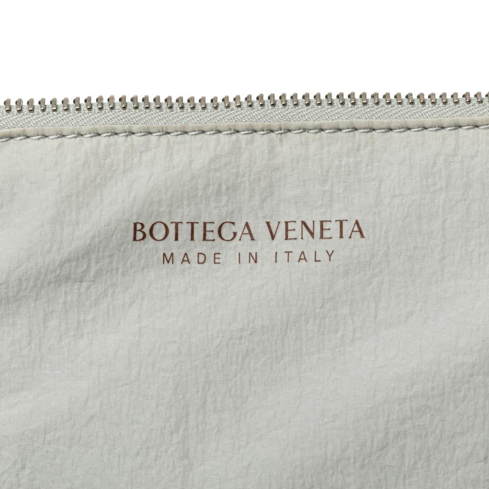 White Nylon Bottega Veneta Padded Cassette Bag