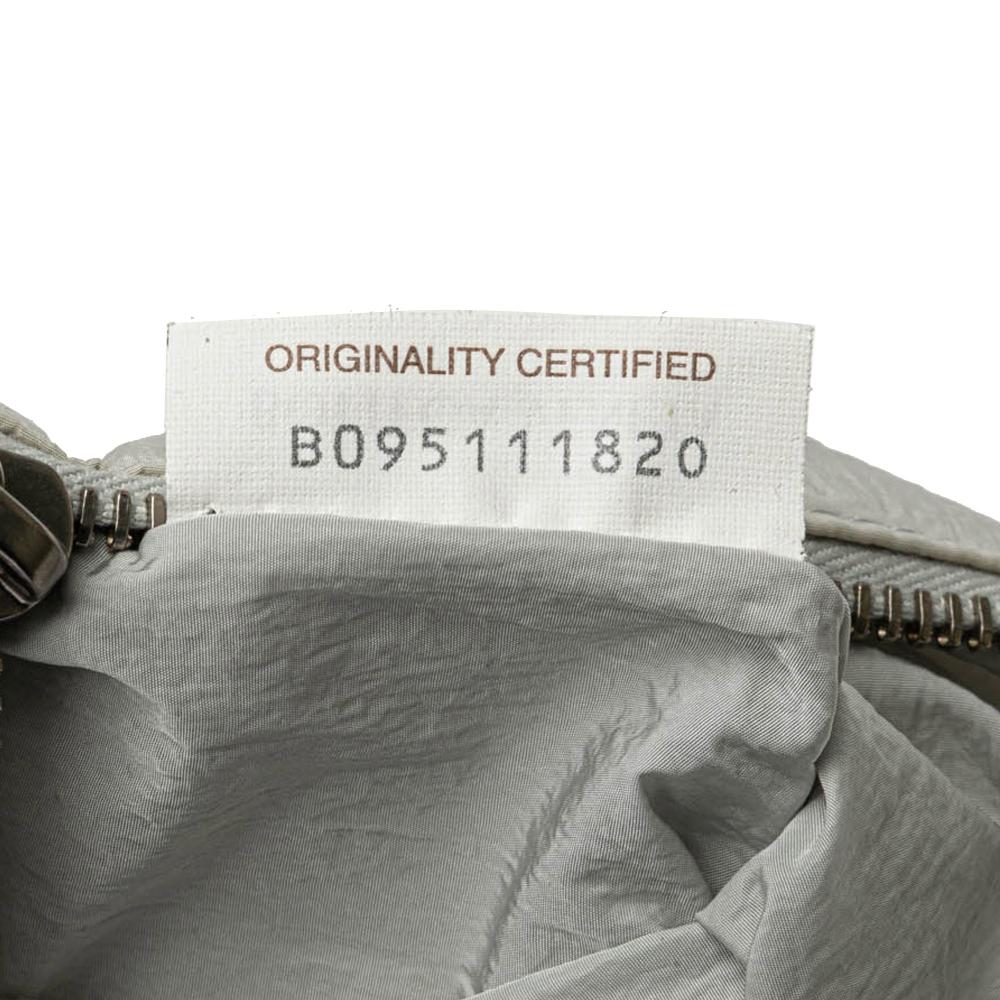 White Nylon Bottega Veneta Padded Cassette Bag