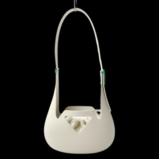 White Plastic Bottega Veneta Shoulder Bag