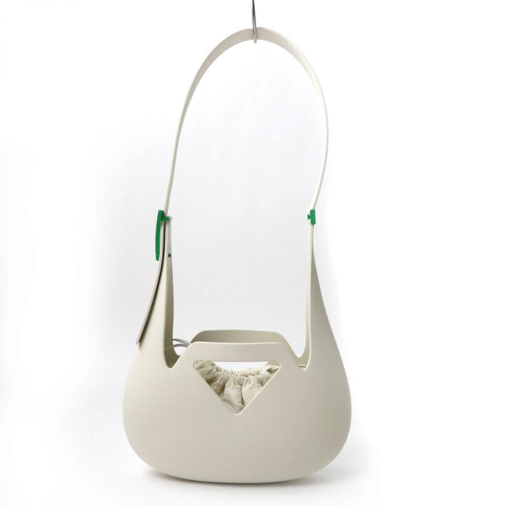 White Plastic Bottega Veneta Shoulder Bag