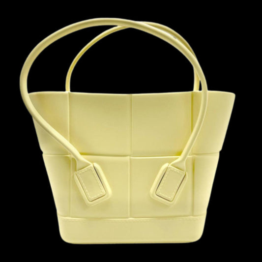Yellow Fabric Bottega Veneta Handbag