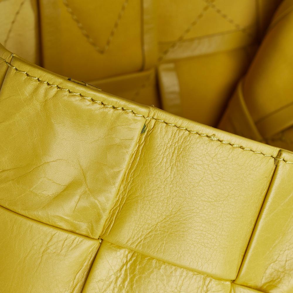 Yellow Leather Bottega Veneta Tote