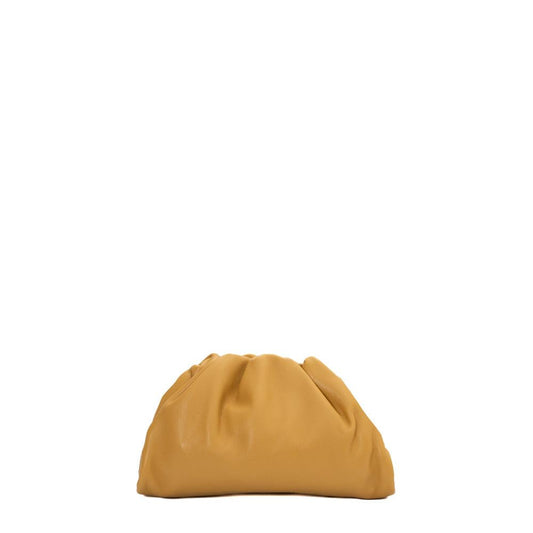 Yellow Leather Bottega Veneta Pouches