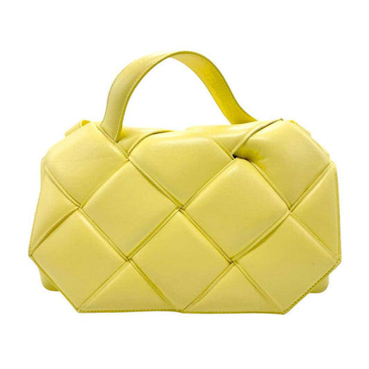 Yellow Leather Bottega Veneta Shoulder Bag