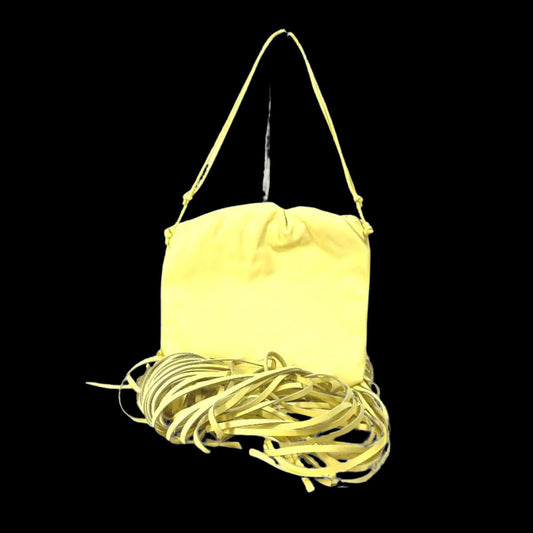 Yellow Leather Bottega Veneta Shoulder Bag