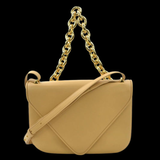 Yellow Leather Bottega Veneta Shoulder Bag
