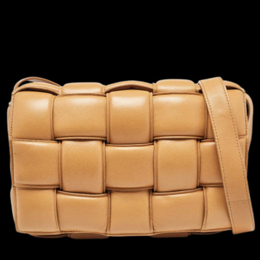 Yellow Leather Bottega Veneta Shoulder Bag