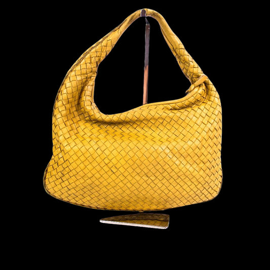 Yellow Leather Bottega Veneta Hobo Bag