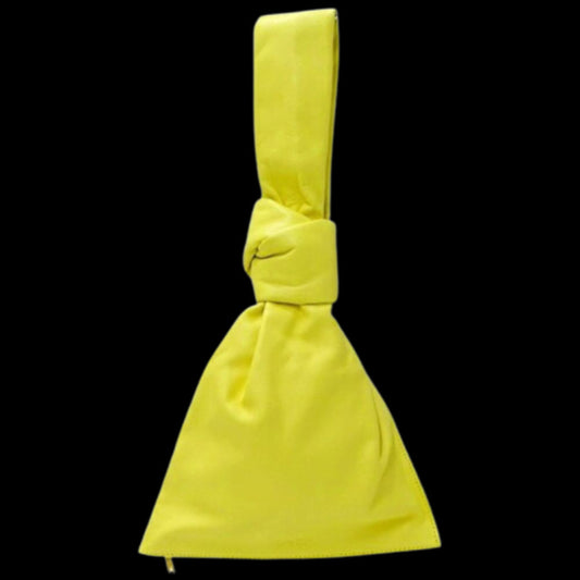 Yellow Leather Bottega Veneta Handbag