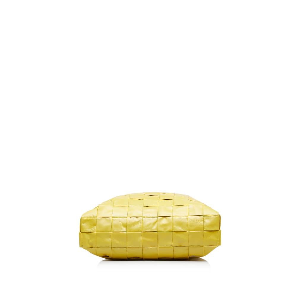 Yellow Leather Bottega Veneta Tote