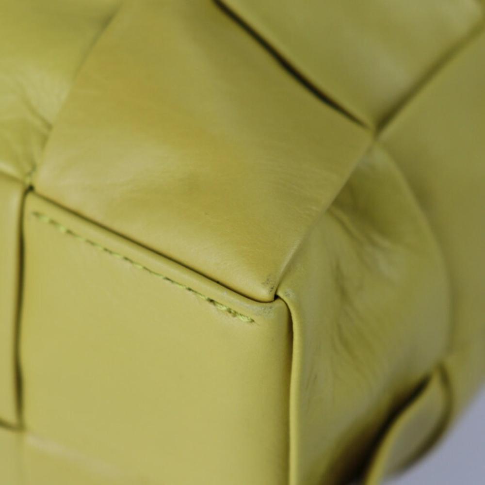 Yellow Leather Bottega Veneta Tote