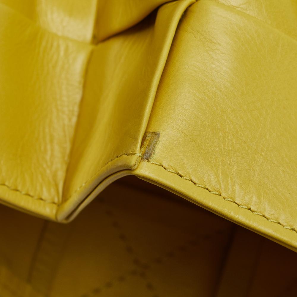 Yellow Leather Bottega Veneta Tote