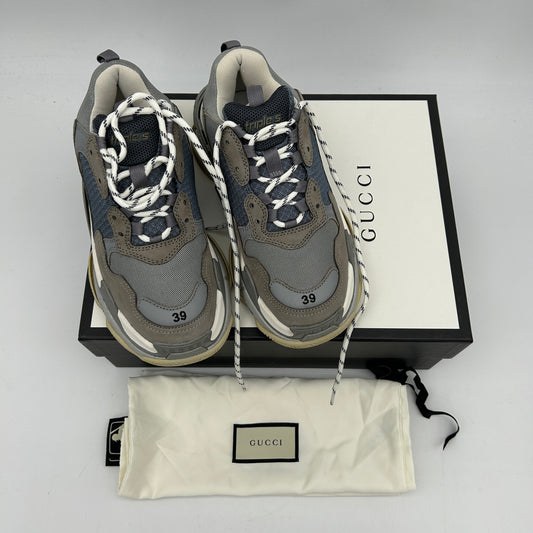 Balenciaga Triple S Gray Shoes in Grey, US Men`s Size 9 24080810
