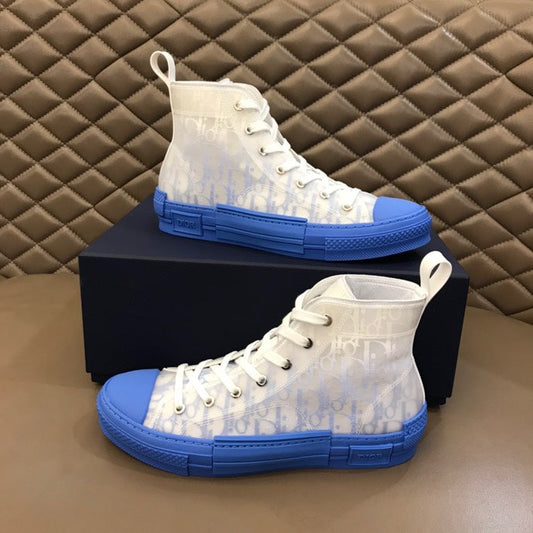 Christian Dior B23 Oblique GradiNew Arrivalt Blue  HIGH-TOP SNEAKER
