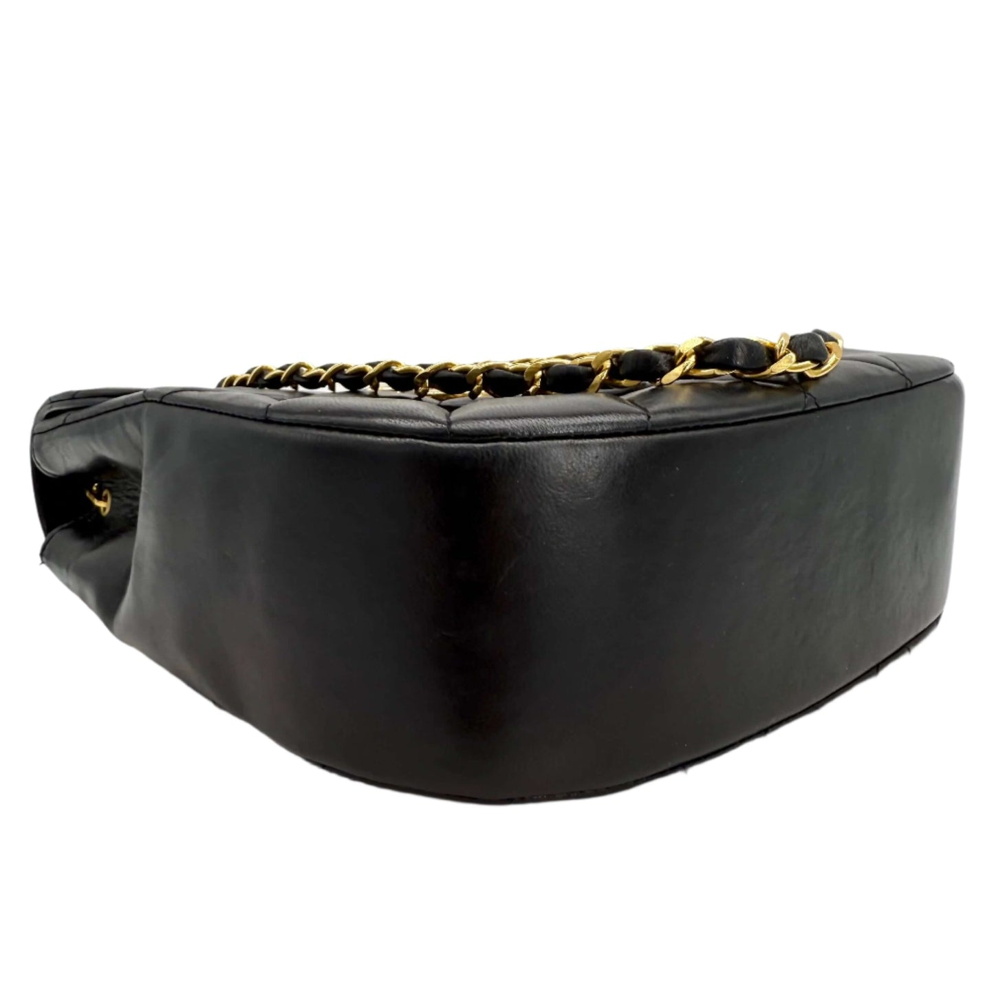 Chanel Lambskin Quilted Small Single Flap – Black