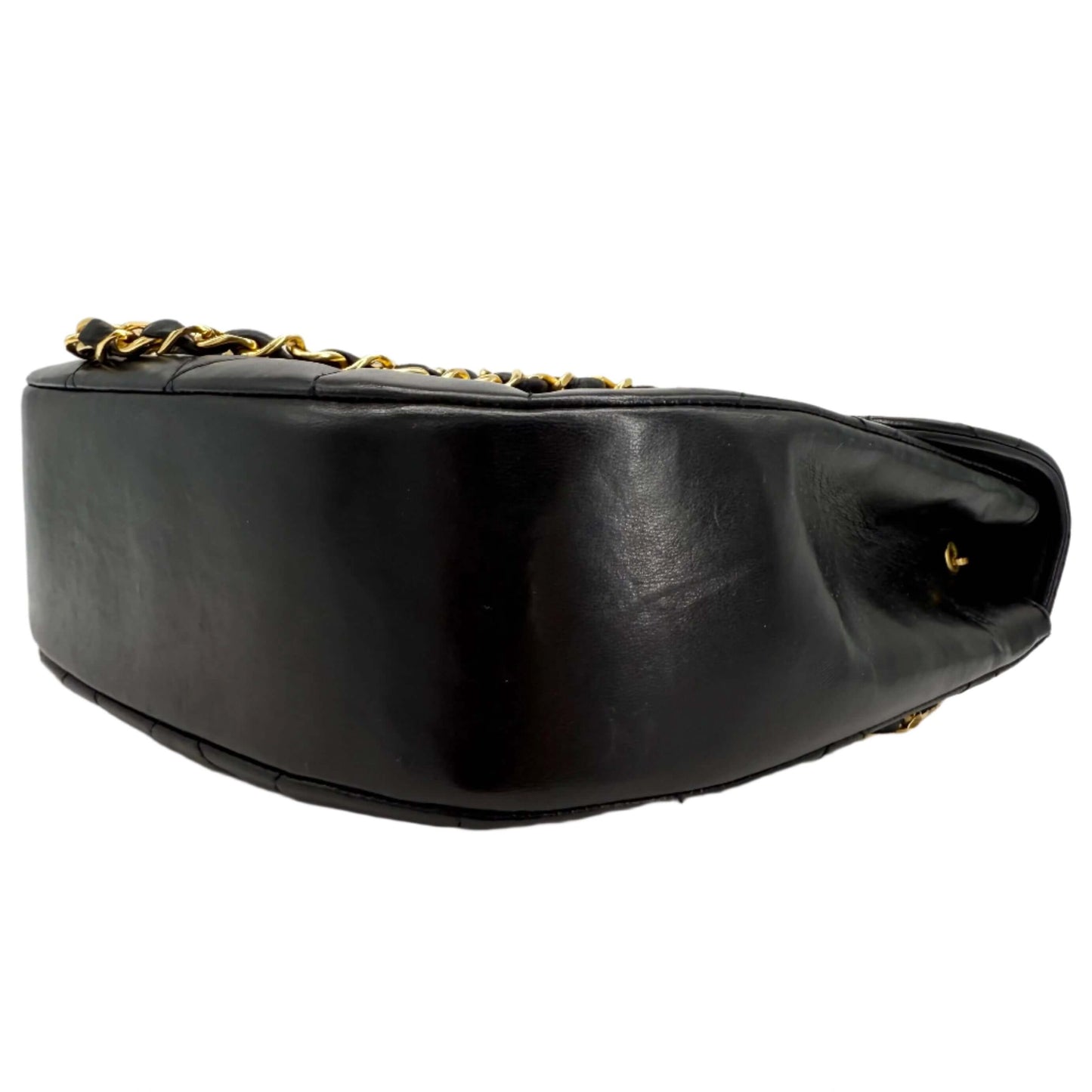 Chanel Lambskin Quilted Small Single Flap – Black