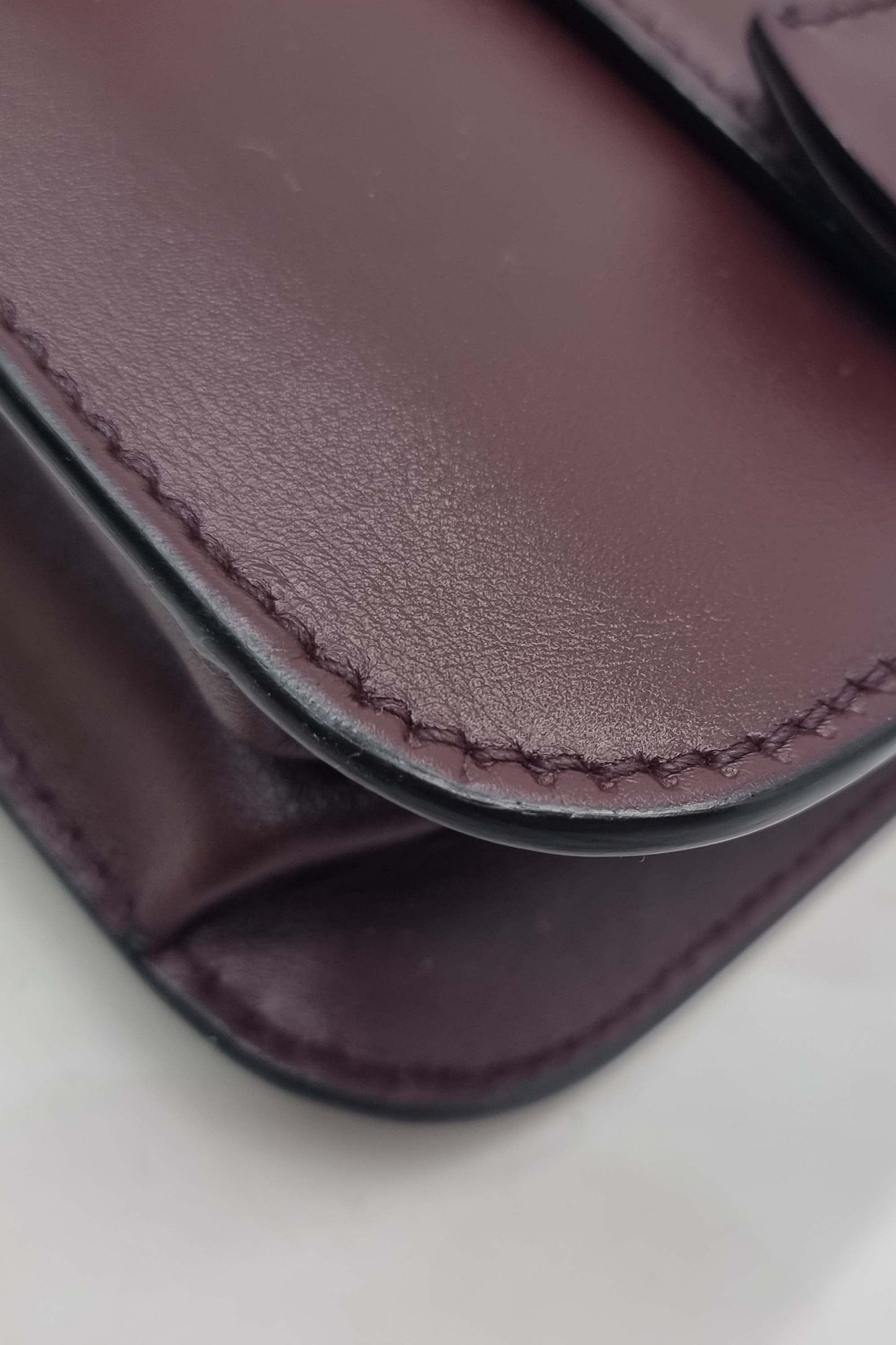 Dioraddict Flap Bag Maroon