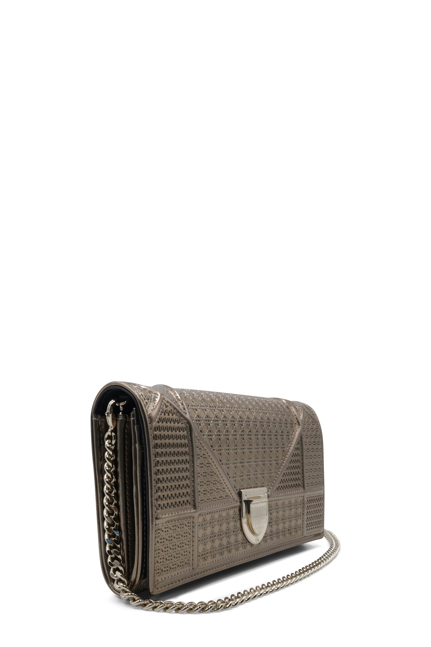 Diorama Clutch on Chain Bronze