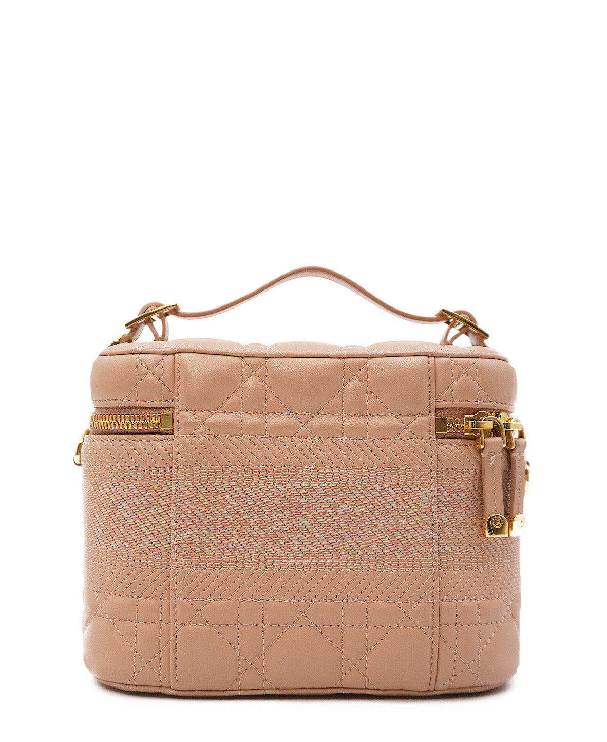 DiorTravel Cannage D-Lite Vanity Case Pink