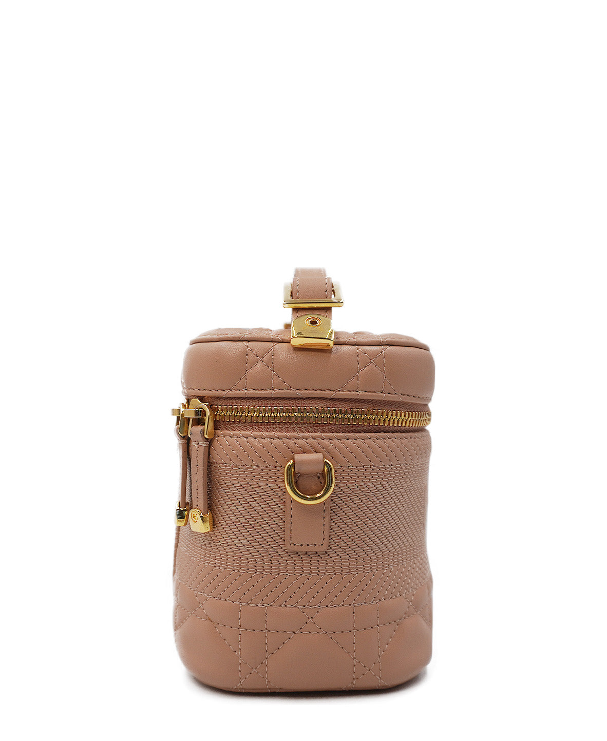 DiorTravel Cannage D-Lite Vanity Case Pink