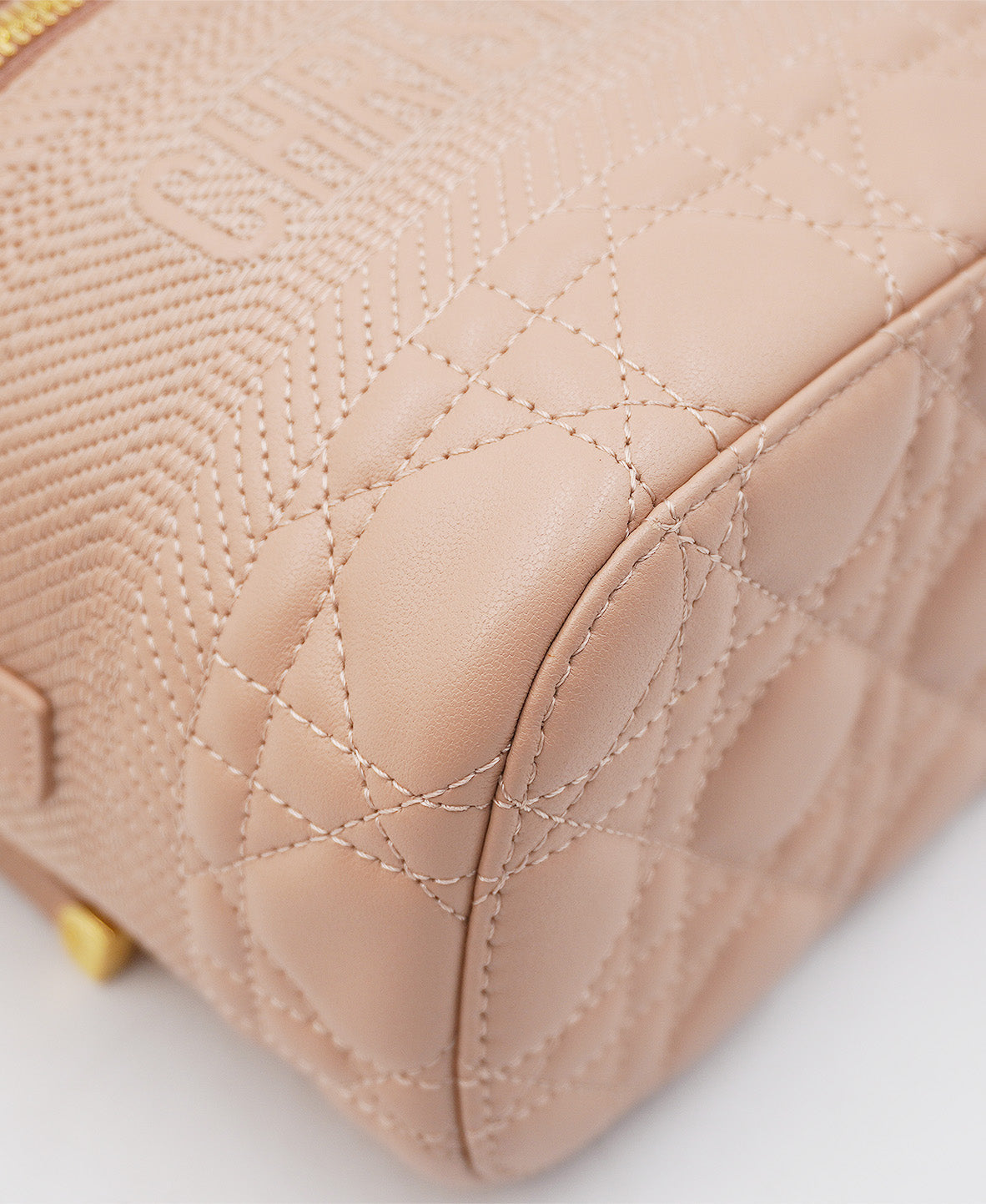 DiorTravel Cannage D-Lite Vanity Case Pink