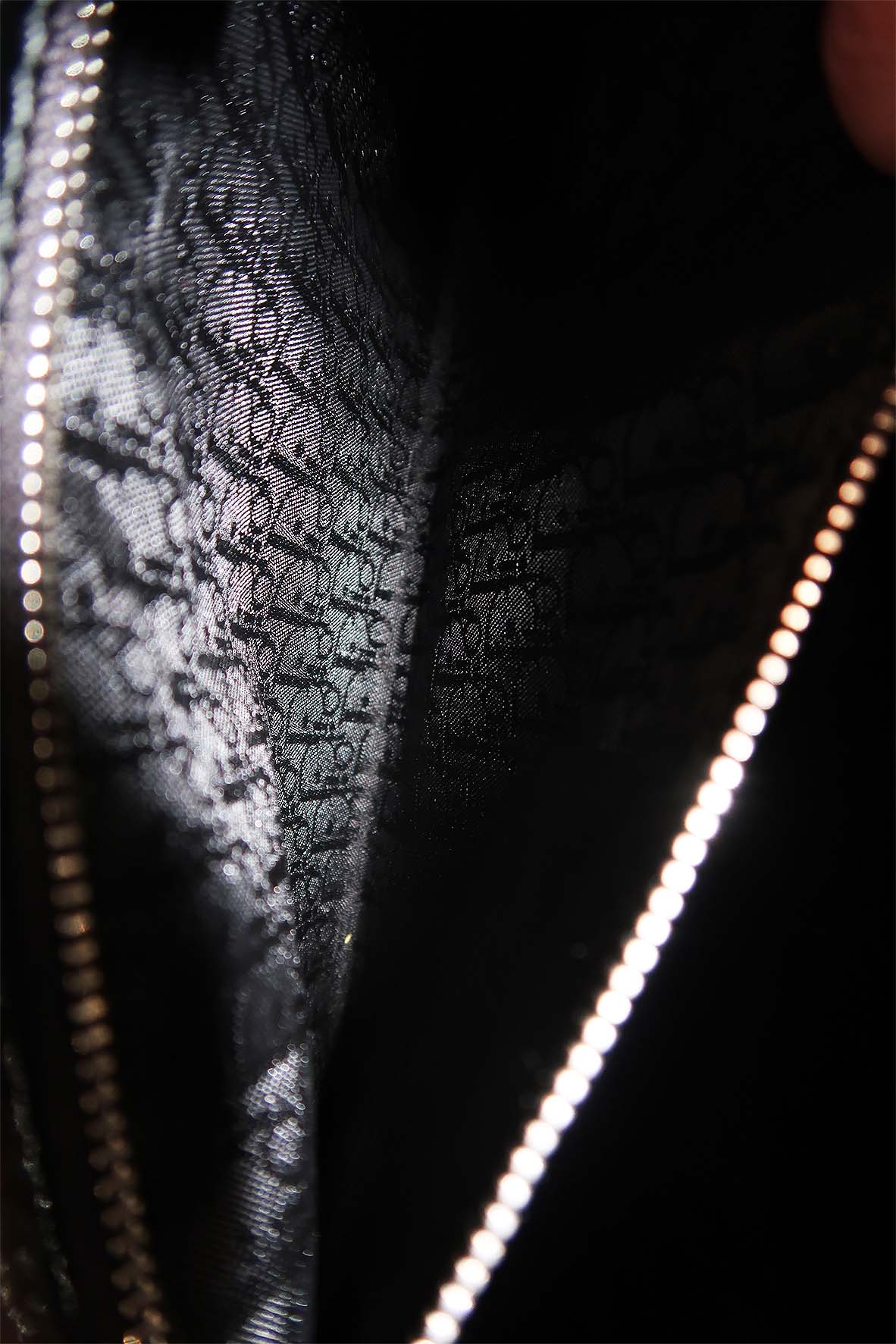 Medium Lady Dior Patent Black