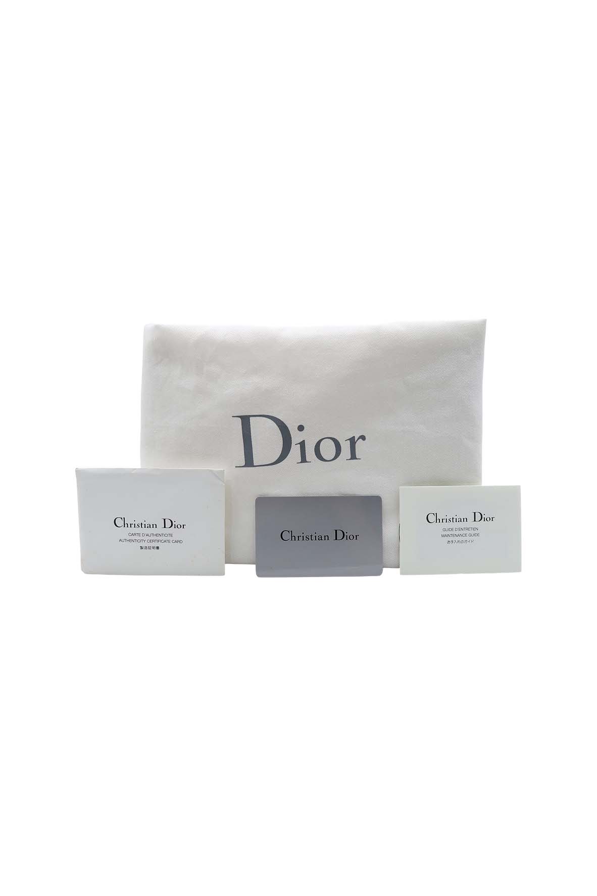 Medium Lady Dior with Silver Hardware Grey