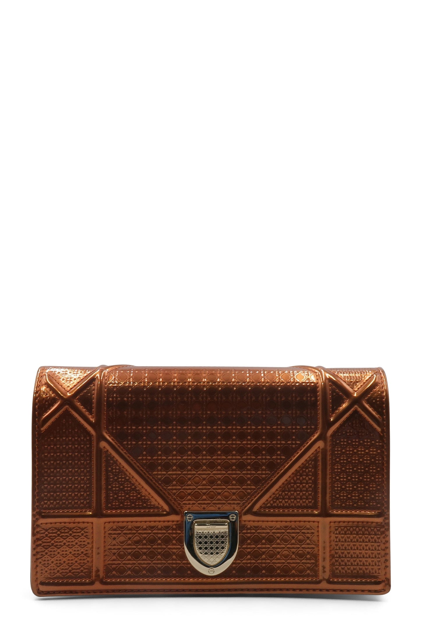 Mini Diorama Crossbody Bronze