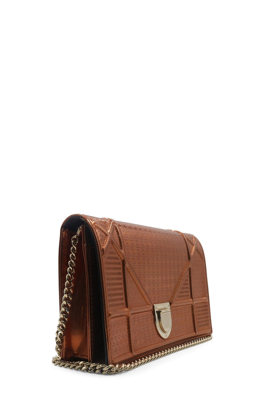 Mini Diorama Crossbody Bronze