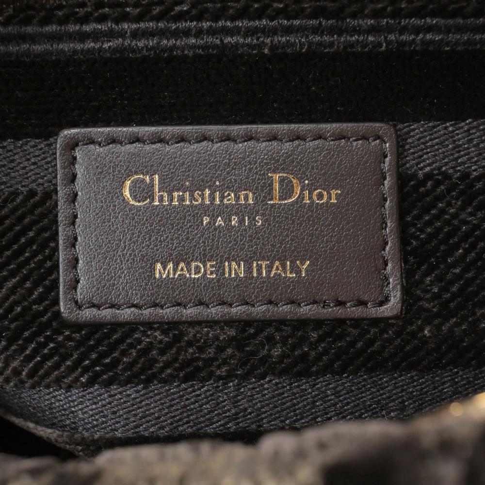 Animal Print Canvas Dior Lady Dior