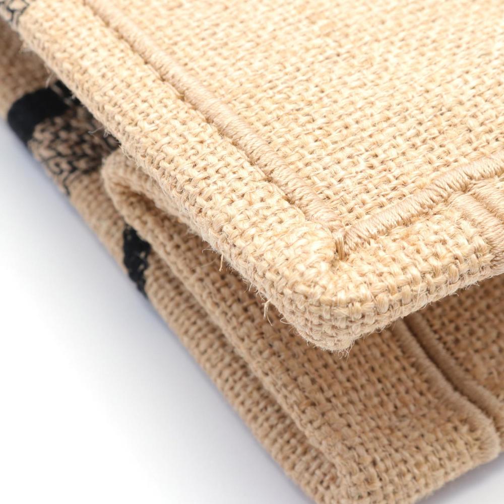 Beige Canvas Dior Book Tote