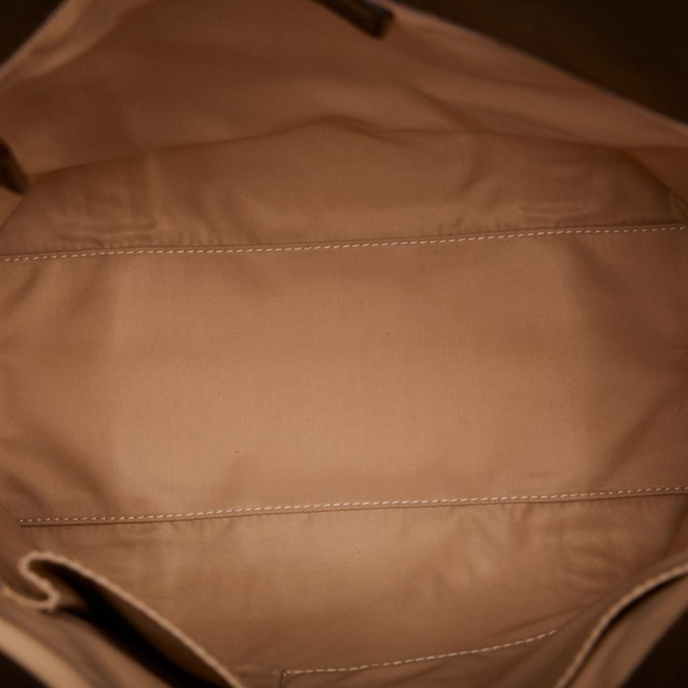 Beige Canvas Dior Handbag