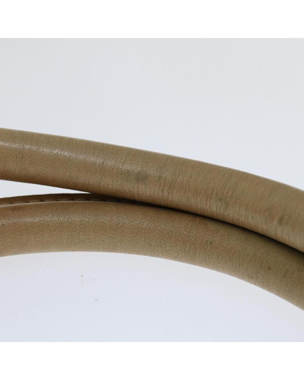 Beige Canvas Dior Handbag