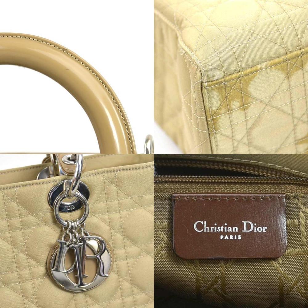 Beige Canvas Dior Lady Dior
